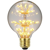 ieftine Becuri Incandescente-becuri led vintage edison becuri g125 în formă de artificii 3w e26 e27 2300k becuri decorative