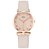abordables Montres à quartz-Femmes de luxe bracelet montres à quartz pour femmes montre magnétique dames sport robe montre-bracelet horloge relogio feminino