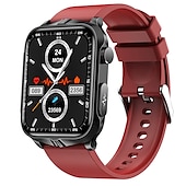 cheap Smartwatch-Pulse Physiotherapy ECG Blood Glucose Smart Health Watch Fitness Running Watch Bluetooth Temperature Monitoring Pedometer Compatible with Android iOS Women Men IP68 Waterproof