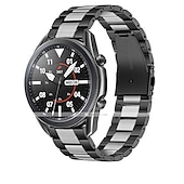 economico Cinturini per orologi Samsung-Cinturino per orologio  per Samsung Watch 3 45mm, Galaxy Wacth 46mm, Gear S3 Classic / Frontier, Gear 2 Neo Live Acciaio inossidabile Sostituzione Cinghia 22mm Lavoro Chiusura classica Polsino