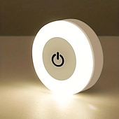 economico Luci del disco-Luce Touch Lampada Led Rubinetto 3 Colori Lampada Regolabile Per Armadio Lampada Portatile Senza Fili Sottopensile Lampada Dimmerabile Per Camera Da Letto Cucina Bancone Scale Corridoio