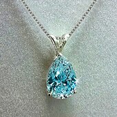 baratos Colares-Colar Com Strass Zircão Mulheres Moda Estilo bonito Clássico Luminoso Adorável Forma Geométrica Colar Para Presente Festival