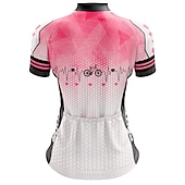 Χαμηλού Κόστους Γυναικείες φανέλες-Γυναικεία Φανέλα ποδηλασίας Βαθμίδα Καμπύλη Κοντομάνικο Ποδήλατο Αθλητική μπλούζα Μπολύζες με 3 πίσω τσέπες Ποδηλασία Βουνού Ποδηλασία Δρόμου