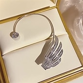abordables Boucles d&#039;oreilles-Femme Boucles d&#039;Oreille Classique Précieux Mode Personnalisé Des boucles d&#039;oreilles Bijoux argent droit / gauche d&#039;or / argent à gauche Pour Mariage Soirée 1 pc