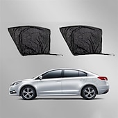olcso Autós napellenzők-2db autóformázó kiegészítők napernyő auto uv védő függöny oldalsó ablak napernyő hálós napellenző védő ablakfóliák