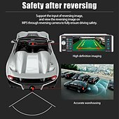 Χαμηλού Κόστους Σετ Bluetooth Αυτοκινήτου/Hands-free-5,1&#039;&#039; ips χωρητική οθόνη αφής hd έξυπνη φωνή 1din αυτοκίνητο mp5 player bluetooth 4.2 autoradio υποστήριξη fm am rds μικρόφωνο dvr 4usb bluetooth cam (προαιρετικό)
