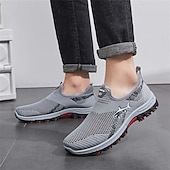זול נעלי ספורט נוחות-נעלי ספורט גלישה רשת נושמות לגברים - נעלי ריצה קלות משקל ונוחות לפעילויות חוצות