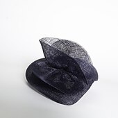 olcso Partikalapok-Kalap Sinamay Bowler / Cloche kalap Csészealj kalap Pillbox Kalap Estély koktél Esküvő Brit Val vel Tiszta Szín Csipke oldal Sisak Fejfedők