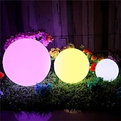 preiswerte Unterwasserlampen-1/2 stücke schwimmende pool lichter im freien solar ball mond lampe ip68 wasserdicht rgb mit fernbedienung für schwimmbad hof garten ktv bar party dekorative urlaub sommer beleuchtung