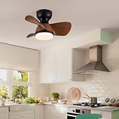 preiswerte Deckenventilator-Leuchten-Deckenventilator mit Lichtern, 22 Zoll, dimmbare LED, 3 Farben, 6 Geschwindigkeiten, Timing, umkehrbare Flügel mit Fernbedienung, Ventilator-Kronleuchter für den Haushalt, flacher, bündig montierter Deckenventilator für den Innenbereich, 220–240 V