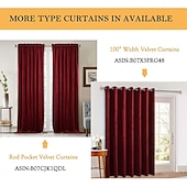 preiswerte Blackout -Vorhang-Verdunkelungsvorhang, Samt, Bauernhaus-Optik, Ösen, IKEA-Serie, Vorhangpaneele für Wohnzimmer, Schlafzimmer, Tür, Küche, Fensterbehandlungen, wärmeisoliert, Raumverdunkelung