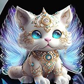 economico Comò in cartone animato 3D-ragazze&#039; 3D Pop art Gatto Farfalla Vestito Senza maniche Stampa 3D Estate Primavera Sportivo Giornaliero Per eventi stile sveglio Informale Dolce Bambino 3-12 anni Abito casual Abito linea A Abito
