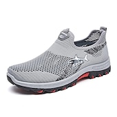 זול נעלי ספורט נוחות-נעלי ספורט גלישה רשת נושמות לגברים - נעלי ריצה קלות משקל ונוחות לפעילויות חוצות