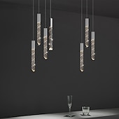 economico Luci Isola cucina-2-Light 3-Light 6-Light 3 cm Oscurabile Design unico Luci Pendenti Alluminio Galvanizzato Moderno Stile nordico 110-120V 220-240V