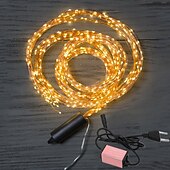 cheap Plug String Lights-5M 500LED 10 Drooping Vine Lights Tree Silver Wire Christmas Decorative Lights Including Outdoor Waterproof Power Supply Suitable for Indoor Decoration Courtyard Party DIY Decoration