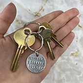 halpa Riipukset ja koristeet-henkilökohtainen lahja pariskunnille - ruostumattomasta teräksestä laserkaiverrettu ajoturvallinen avaimenperä - täydellinen ystävänpäivään!