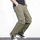 cheap Men&#039;s Active Pants-Men&#039;s Convertible Zip Off Pants Hiking Pants Trousers Tactical Cargo Pants Summer Outdoor Waterproof Breathable Quick Dry Lightweight Bottoms Grey khaki Fishing Climbing Running M L XL XXL 3XL