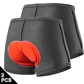 halpa Miesten shortsit, sukkahousut ja housut-Arsuxeo Miesten Pyöräily Alusvaatteet 3D-pehmustetut shortsit Pyörä Suojashortsit Alaosat Maastopyöräily Maantiepyöräily Urheilu Tilkkutäkki 3D alusta Hengittävä Nopea kuivuminen Anatominen tyyli