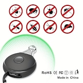 cheap Electric Mosquito Repellers-USB Rechargeable Intelligent Insect Repellent – Portable Outdoor Ultrasonic Mosquito and Pet Bug Deterrent Device