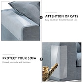 economico Accessori per divano-4 pezzi 14 * 48 cm divano gatto antigraffio guardie stuoia raschietto albero gatto graffiare artiglio post protector divano per gatti scratcher zampa pastiglie mobili per animali