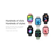 cheap Smartwatch-696 ZL54C Smart Watch 1.83 inch Smartwatch Fitness Running Watch Bluetooth Pedometer Call Reminder Sleep Tracker Compatible with Android iOS Women Men Hands-Free Calls Message Reminder Custom Watch