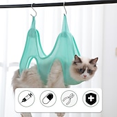 cheap Dog Grooming Supplies-Cat Beauty Hammock Cat Nail Clipper Anti Scratch And Anti Bite Cat Hammock Bath Tool Pet Cleaning Hammock Hanging Type