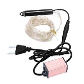 cheap Plug String Lights-5M 500LED 10 Drooping Vine Lights Tree Silver Wire Christmas Decorative Lights Including Outdoor Waterproof Power Supply Suitable for Indoor Decoration Courtyard Party DIY Decoration