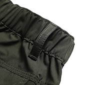 baratos Clássico-Homens Bermuda Cargo Calção Shorts de verão Shorts de Trilha Com Cordão Cintura elástica Bolso multi Tecido Conforto Macio Comprimento do joelho Ao ar livre Diário Para Noite Moda Casual Exército