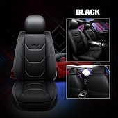 economico Coprisedili per auto-Tappetino per Copertura Sedile Auto Anteriore Universale in PU Pelle 5D StarFire Impermeabile Protettore per Sedile Auto Traspirante