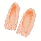 cheap Foot Health-2pcs Foot Care Boat Socks Protector Pedic Shoes Inner Neutral Silicone Hydrating Gel Socks