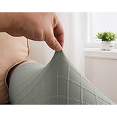 abordables Funda para asientos y reposabrazos de sofá-Fundas para reposabrazos de sillas, color burdeos, para sofás, fundas para brazos de sofá, fundas de spandex y jacquard, protectores de muebles antideslizantes, fundas de sillón lavables para sillón