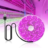 economico Lampade per coltivazione indoor-striscia led per coltivazione usb 5v spettro completo coltiva luce luce succulenta per fiori e piantine