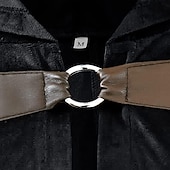 levne Pláště a pláštěnky-Retro Středověké Renesanční Pláštěnka plášť s kapucí Čerodějnice Pirát Viking Dámské Keltské Viking Fantazie předvečer Všech svatých Karneval Plesová maškaráda Párty LARP Dospělé Přehoz Celý rok