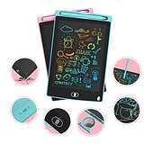 Недорогие Обучающие игрушки-8,5/дюймовая цветная ЖК-доска для письма, детская доска для рисования, ЖК-экран, доска для письма, цифровая графика, планшет для рисования, детское образование и обучение