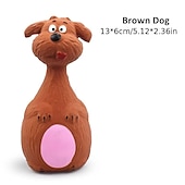 baratos Brinquedos para Cães-Brinquedos para roer Brinquedo interativo Squeak Toy com Durável Liberando Pressão Pet Training Brinquedo para corda de dentição Brinquedo de dentição para Cachorros Gatos Interior Exterior