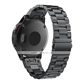Χαμηλού Κόστους Ζώνες ρολογιών Garmin-Παρακολουθήστε το συγκρότημα για Γκάρμιν Fenix 7 Pro 6 5 Plus Epix Pro 47mm Approach S70 47mm S62 S60 Forerunner 955 255 945 745 Instinct 2 Marq Descent Quatix 22mm Ανοξείδωτο Ατσάλι Αντικατάσταση