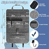 voordelige Auto-organizers-autostoel rugleuning organisator netjes multi-pocket opbergtas organizer houder reizen
