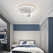 preiswerte Deckenventilator-Leuchten-50 cm Single Design Deckenventilator Metall Lackierte Oberflächen Moderne Modern 220-240V