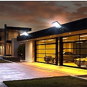 cheap Street Lights-Solar Outdoor Wall Lamp Street Lamp LED Waterproof and Energy-Saving Used for Remote Control Waterproof and Motion Sensor Lighting of Courtyard Garden Terrace