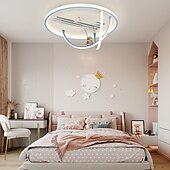 preiswerte Deckenventilator-Leuchten-50 cm Single Design Deckenventilator Metall Lackierte Oberflächen Moderne Modern 220-240V