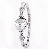 economico Orologi al quarzo-orologio da polso elegante da donna cinturino da donna strass orologio analogico al quarzo orologio da donna con quadrante piccolo in cristallo reloj