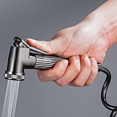 זול ברזים לבידה-מרסס בידה כף יד לשירותים, מרסס חיתול בד תינוק פליז, בידה לשירותים לרחצת חיות מחמד היגיינה נשית