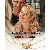economico kit per la creazione di perline-separatore di fermagli a strati per collana da donna 14k oro argento groviglio gioielli di sicurezza senza catenaccio di chiusura convertitore estensore della catena
