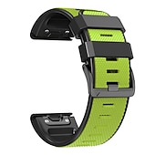 זול רצועות שעונים של Garmin-צפו בנד ל גרמין Fenix 7 7X 6 6X Pro Epix Pro 47mm 51mm Instinct 2X Approach S70 47mm S62 S60 Forerunner 955 945 Epix Marq Descent Quatix 22mm 26mm סיליקוןריצה תַחֲלִיף רצועה 22mm 26mm