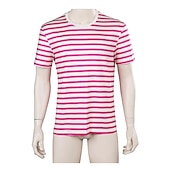 preiswerte Herrenkostüme-Puppe Cosplay Kostüm Maskerade Retro Vintage Knallpink Film Cosplay for Herren Damen Erwachsene Maskerade Junggesellinnenabschiedsparty