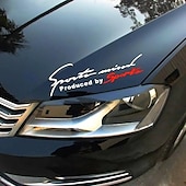 levne Nálepky na auto-oblíbené 2ks černé červené závodní auto reflexní trd auto vinylové grafické nálepky