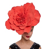 levne Fascinátory a klobouky-Elegantní Vlasové ozdoby Fascinátoři Hat Kdo okouzluje Pánová Maškarní kostým Dámské Derby Svatebnívečírek Ascot Dospělé Klobouk Jaro léto