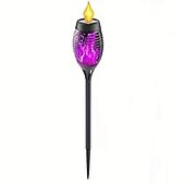 billige Halloween utendørs-solenergi utendørs flimrende flamme lys, halloween jul solar fakkel sti lys vanntett lampe landskap dekorasjon belysning dekorere for utendørs hage sti camping griller
