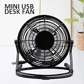 economico Ventilatori-Ventola a torre senza pale con batteria da 3000mAh – Ventola silenziosa ricaricabile USB a 5 velocità per uso su scrivania o pavimento