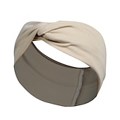 billige Tilbehør til hårstyling-boho pannebånd for kvinner turban hodebånd for kvinner hår elastiske hårbånd for kort hår trening yoga vri hodeinnpakning for jenter søt mote sommer hår tilbehør